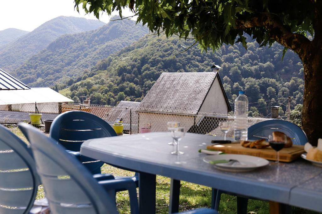 Maison Du Coue Pyrenees Mourtis Gite Pour 2 A 12 Pers Sengouagnet Exterior photo